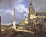 The Church of Trinita dei Monti in Rome (mk05) Francois-Marius Granet